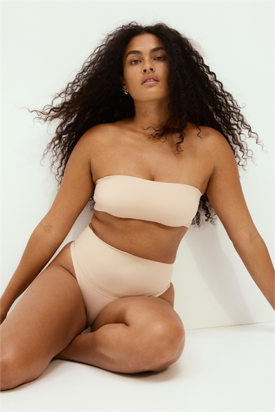 Бюстгальтер-бандо из микрофибры с мягкой подкладкой 1284337002