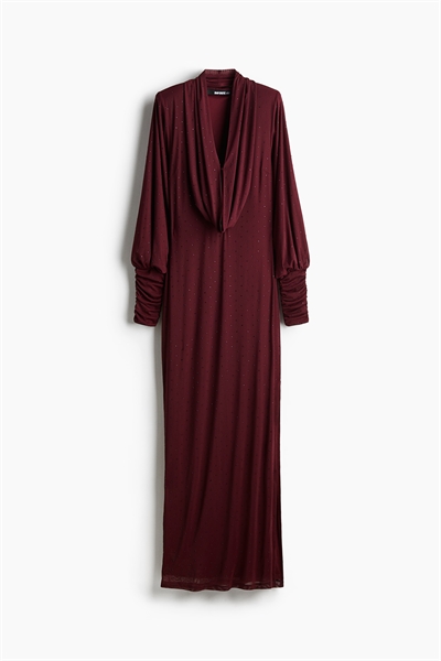 Платье, украшенное стразами 1265878001