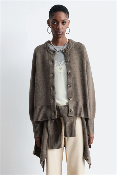 Кардиган из смеси кашемира 1292959001