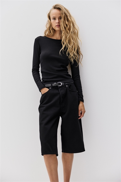 Топ из ребристого хлопка 1260555004