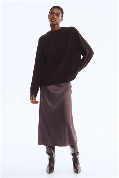 Джемпер из шерсти в стиле оверсайз 1306930001