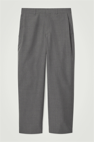 Зауженные брюки из шерсти с хопсаком 1179401002