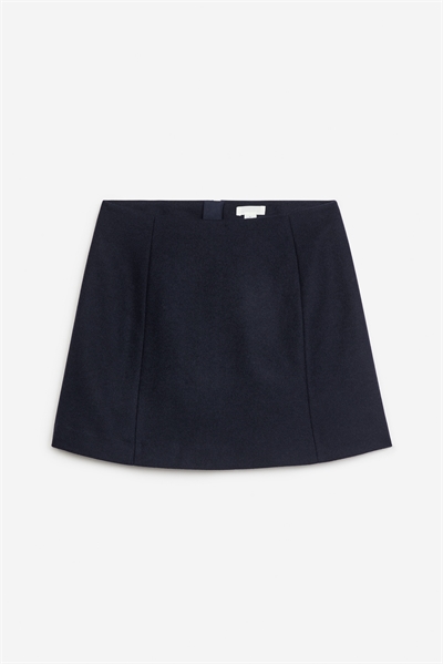 Шерстяная мини-юбка 1125399001