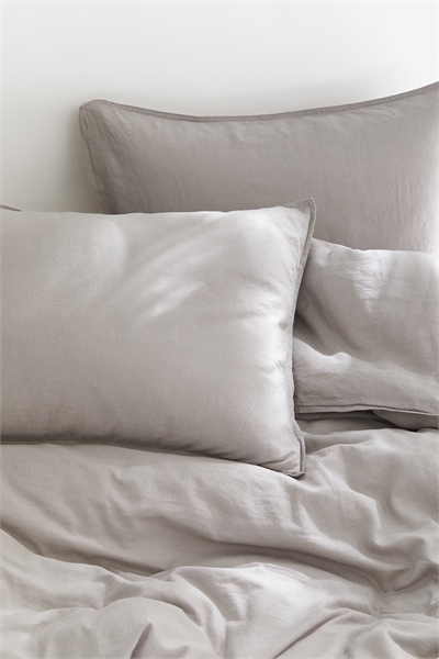 Комплект постельного белья из смеси льна, двуспальный 1127676009