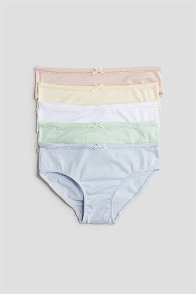 Хлопковые трусы в упаковке из 5 штук 1214392017