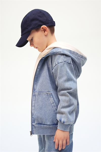 Толстовка на молнии из саржи 1239115001