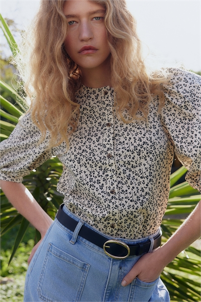 Блузка из поплина 1269072001