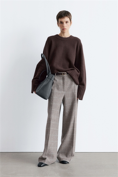 Свитер расслабленной вязки 1292952002