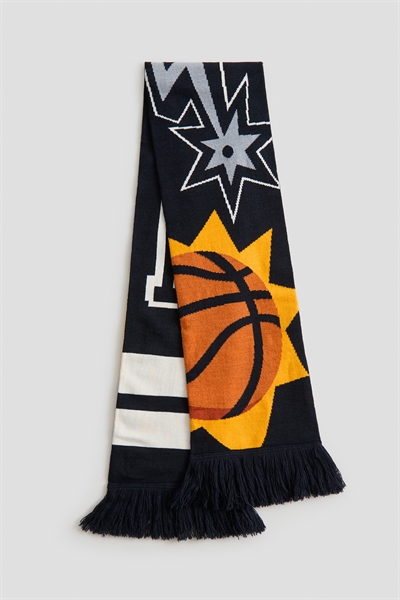 Шарф с узором из мотивов 1302509001