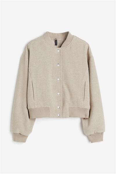 Куртка-бомбер из войлока 1209974002