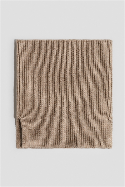 Шарф-труба с ребристой вязкой 1176375008