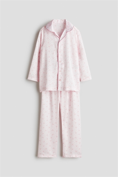 Атласная пижама с принтом 1305854001