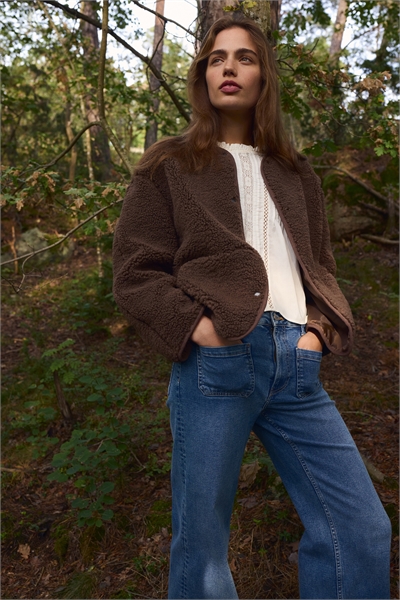 Плюшевый жакет 1294648004