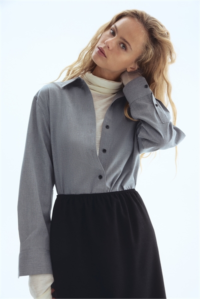 Рубашка оверсайз 1295396003