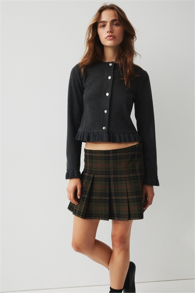 Кардиган с оборкой 1303274004