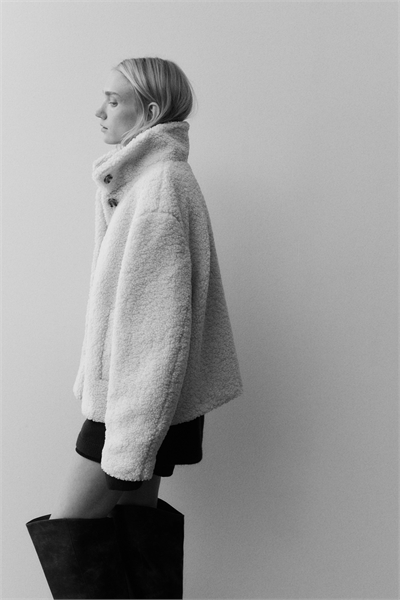 Плюшевый жакет 1305373001