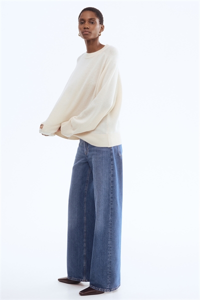 Джемпер из шерсти в стиле оверсайз 1306930003