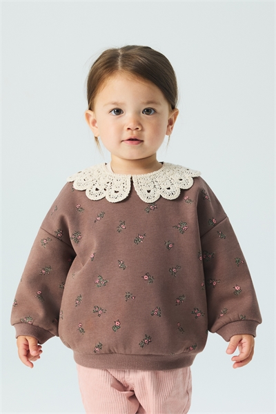 Толстовка с воротником 1308109001