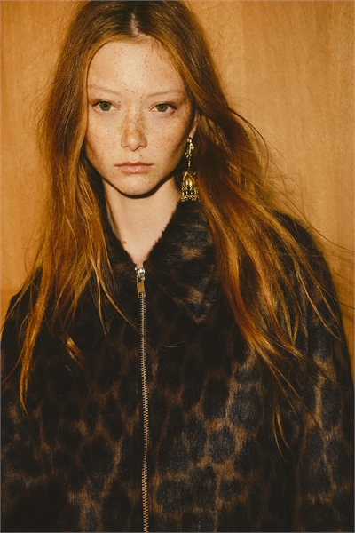 Куртка из пушистой ткани 1313545002