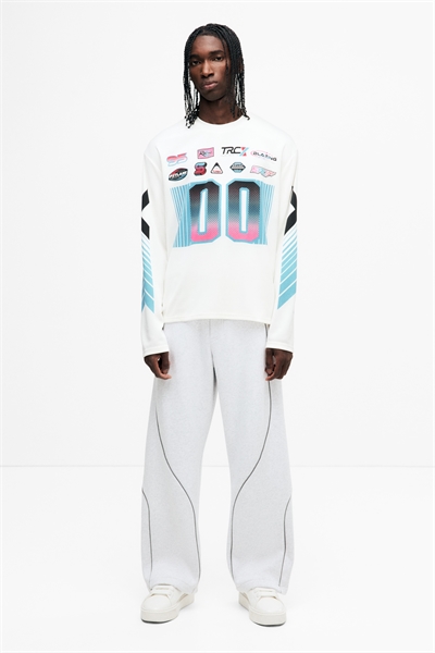 Треники с расслабленной посадкой 1317335002