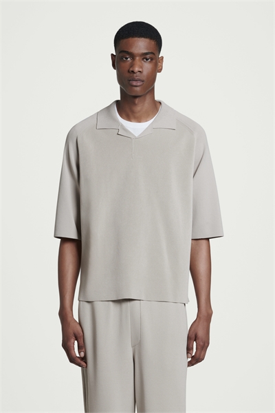 Рубашка-поло с двойной лицевой поверхностью 1263688003