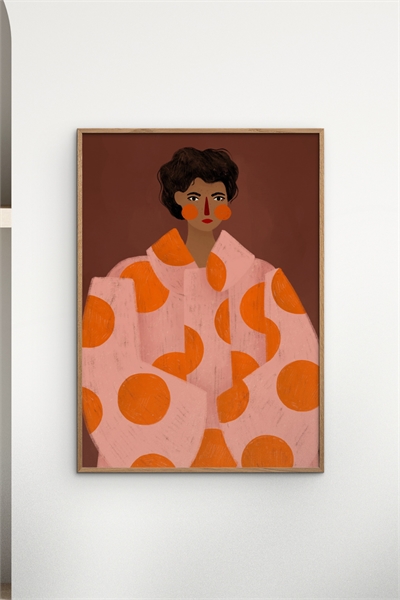 Bea Muller - Woman With Orange Dots 1335976001
