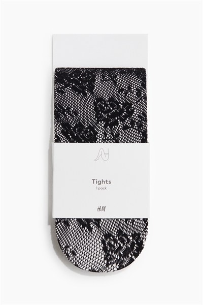 Кружевные колготки 1296991001