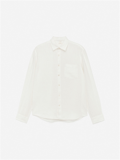 Льняная рубашка Regular-Fit 1034463027