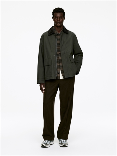 Куртка из вощеного хлопка 1236674004