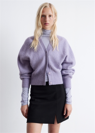 Кардиган из смеси альпаки 1285680003