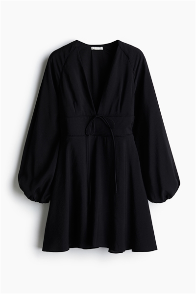 Платье с V-образным вырезом 1266639001