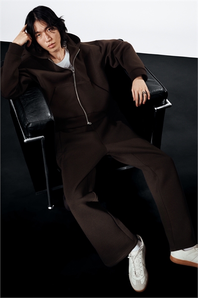 Свободные треники из скубы 1297434004