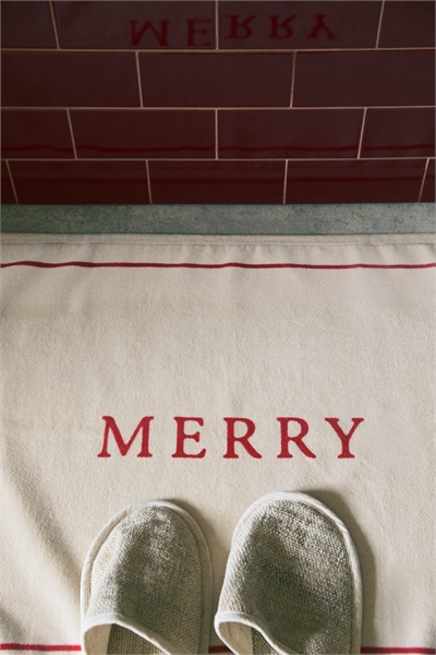 Велюровый коврик для ванной с рисунком 1296618001