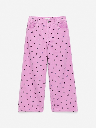 Широкие вельветовые брюки 1239479004