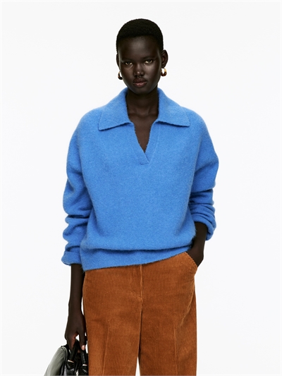 Джемпер из смеси альпаки и шерсти 1294659004