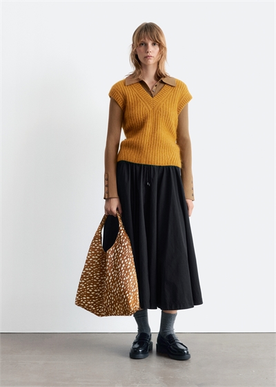 Кожаная сумка с принтом оленя 1302944001