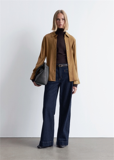 Джинсы Regular Wide-Leg 1298579002