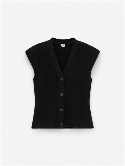 Трикотажный топ без рукавов 1281704001