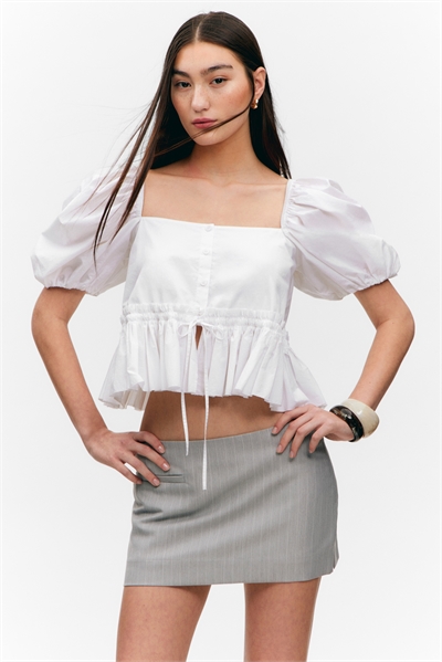 Костюмная юбка мини с низкой талией 1273439005