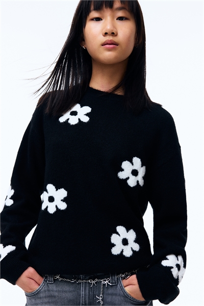 Джемпер с рисунком Loose Fit 1301546012