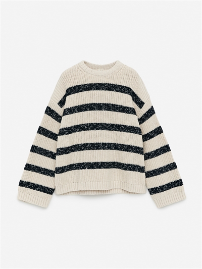 Вязаный джемпер из хлопка 1269630001