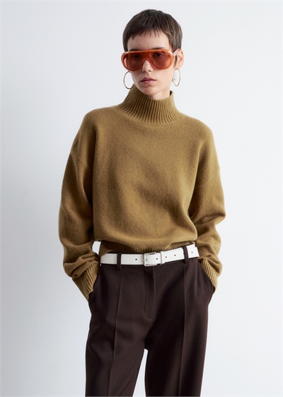 Джемпер с водолазкой 1292955006