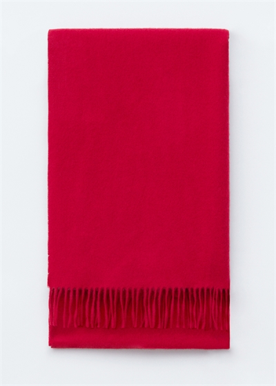 Шарф-одеяло из шерсти с бахромой 1095302025