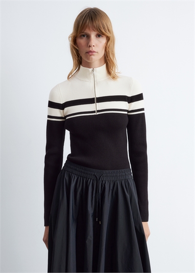 Джемпер с вырезом на молнии 1317505001