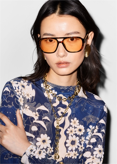 Солнцезащитные очки в оправе "Авиатор 1219667011