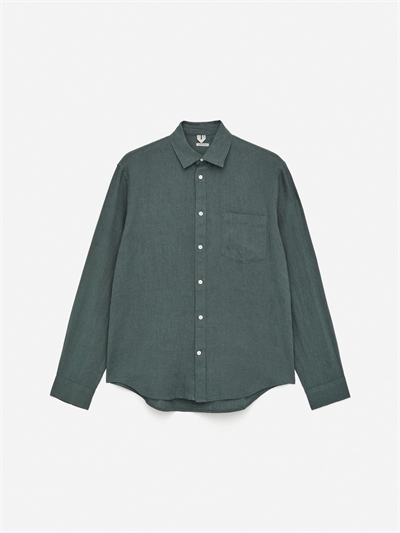 Льняная рубашка Regular-Fit 1034463022