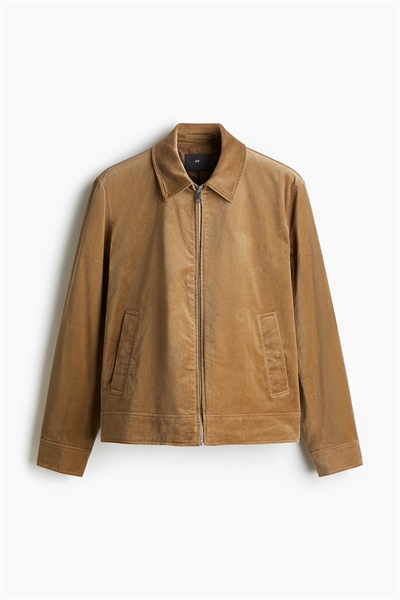 Бархатная куртка Regular Fit 1245621001