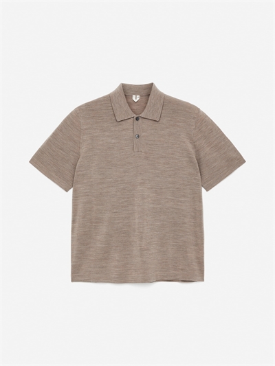 Рубашка-поло из шерсти 1268194001