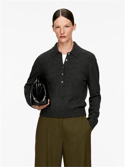 Джемпер-поло из шерсти 1236251009