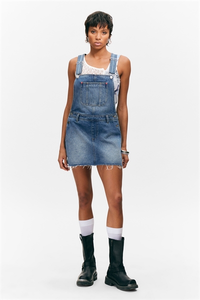 Джинсовое мини-платье Dungaree 1265309001
